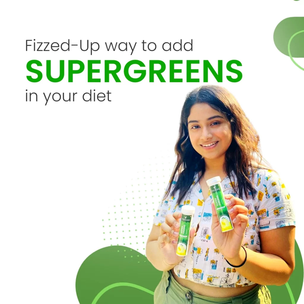 Doctors approved zaocare Supergreen Effervescent Tablet