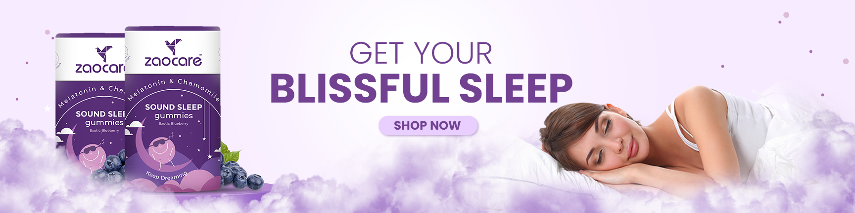 Zaocare Melatonin Gummies help with deep sleep
