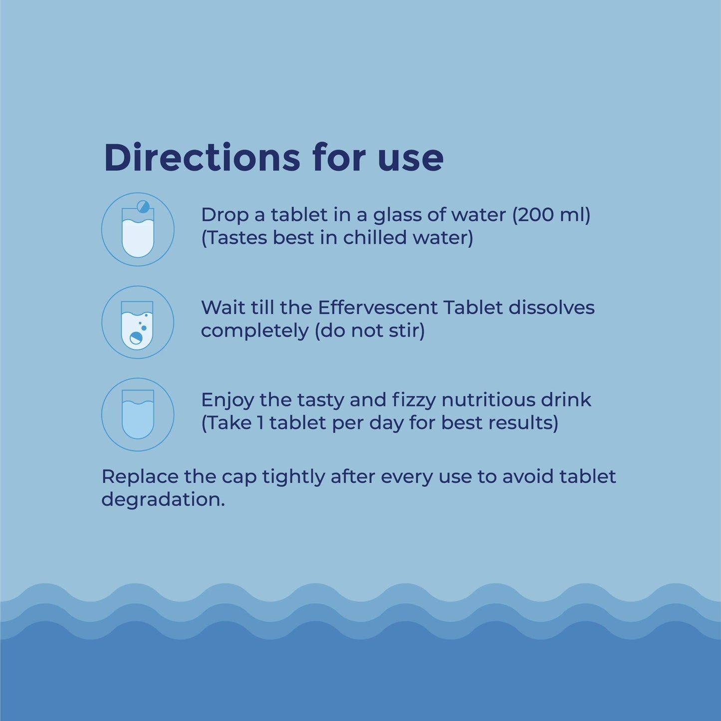 Zaocare Multivitamin Tablets - Direction of use