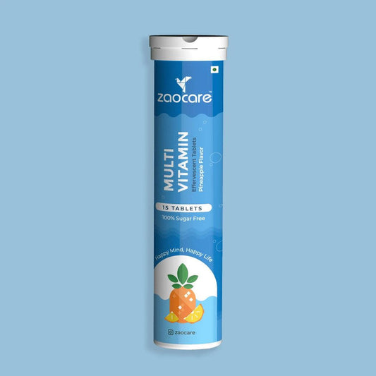 Zaocare Multivitamin Effervescent Tablets work for daily wellbeing