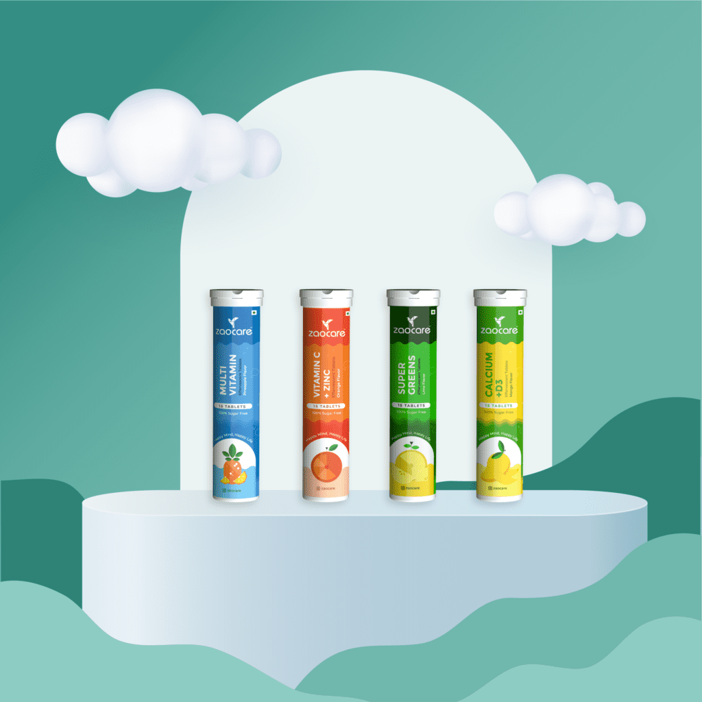 Zaocare effervescent tablet combo