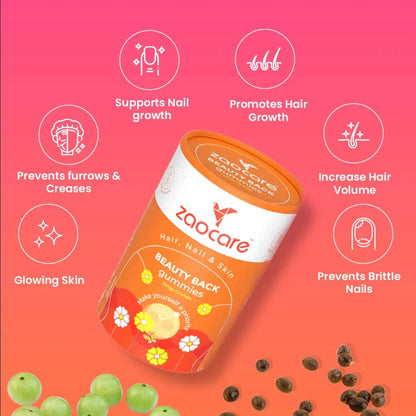 Zaocare Apple Cider + Gummies for hair & Skin Combo - Zaocare